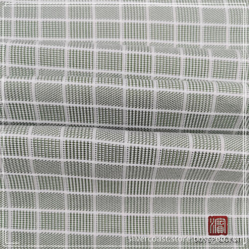 T/C Jacquard Garn gefärbte Stoffstoffe gefärbt